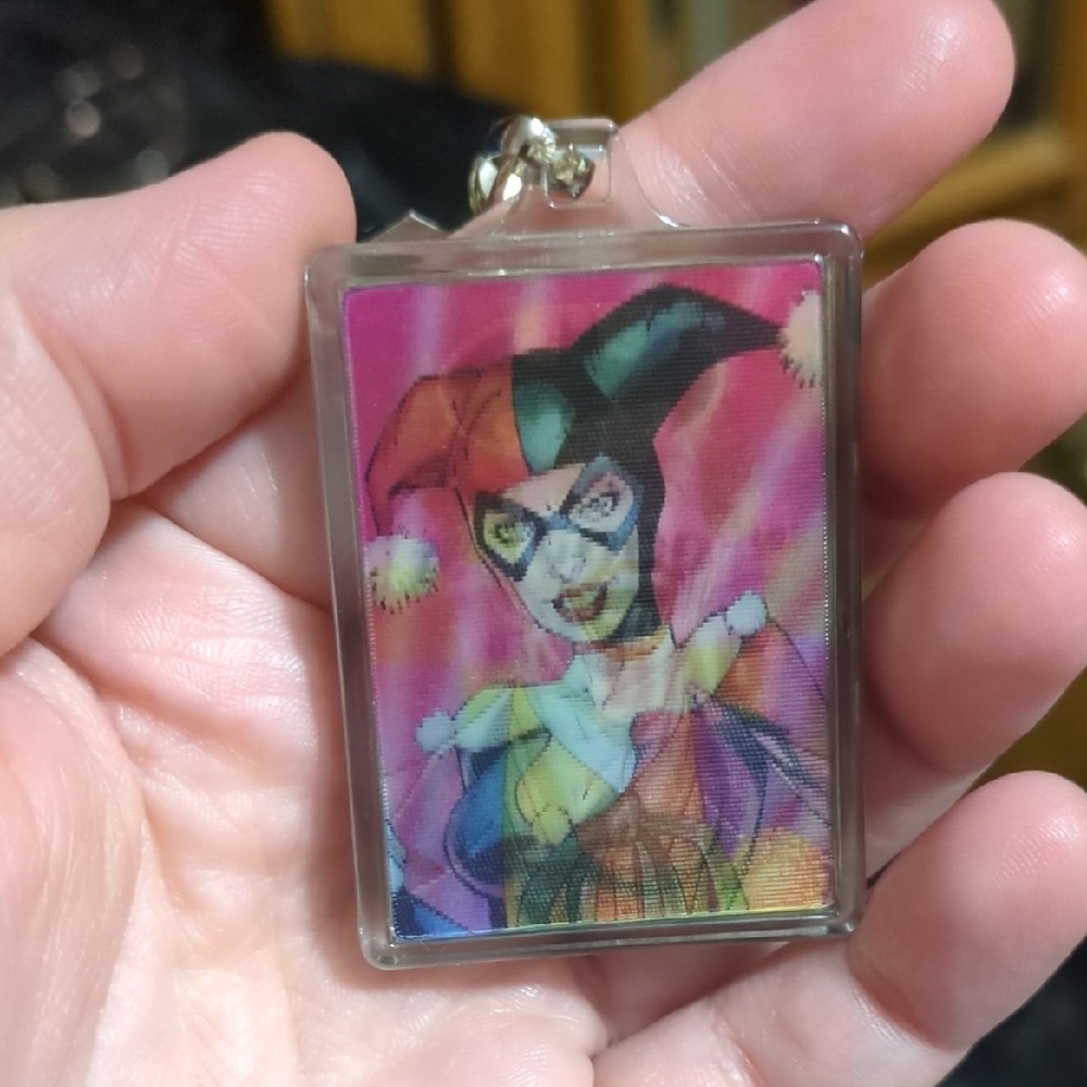 Colorful Jester Keychain